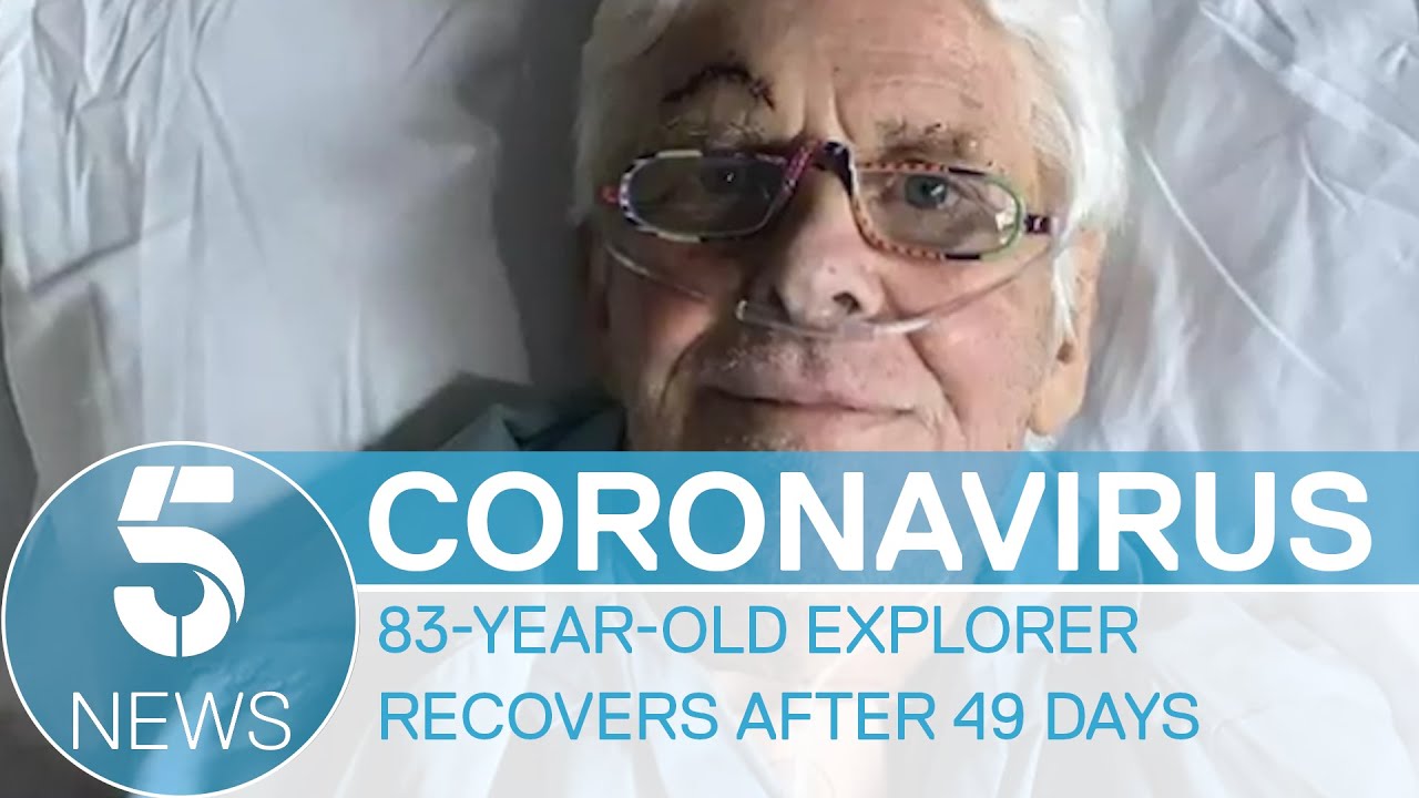 Beating the odds: 83-year-old Robin Hanbury-Tenison home after 49 days in hospital| 5 News