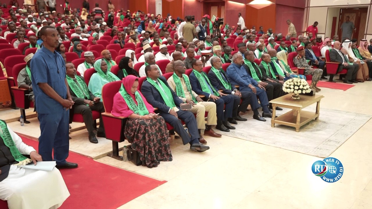 Le Président Guelleh préside la cérémonie au Palais du Peuple et célèbre les réussites