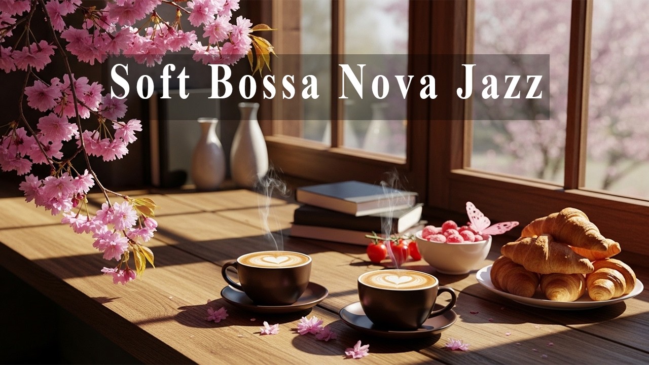 [Soft Bossa Nova Jazz] ☕ Relaxing Morning Coffee Music for Work, Study & Cozy Office Ambience