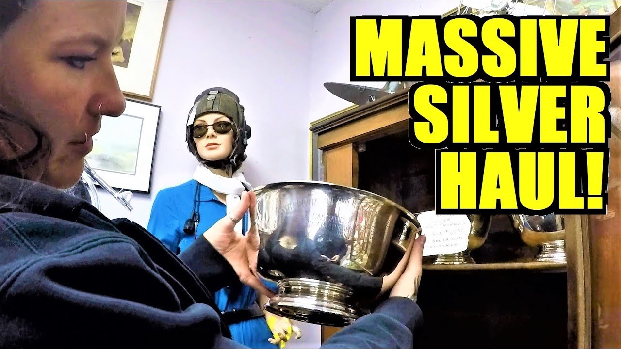 Ep26: YOU WILL BE AS STUNNED AS WE WERE! - UNBELIEVABLE SILVER HAUL! - GoPro Yard Sale Vlog!