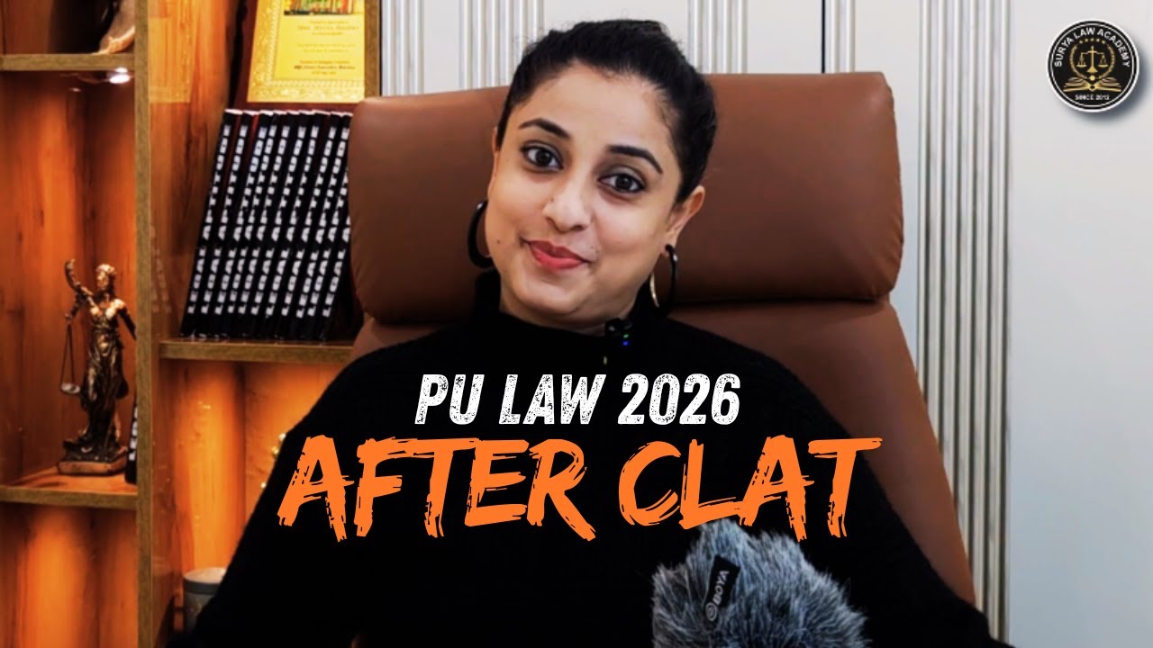 PU Law Entrance 2026: 3 Months Complete Roadmap 🏛️