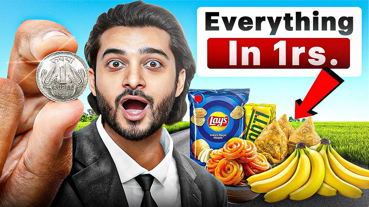 Eating Only ₹1 Foods for a Day🤫@ZiaKamalOfficial