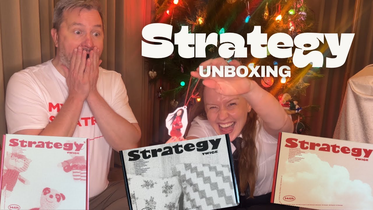 TWICE STRATEGY Unboxing - Step 1-2-3