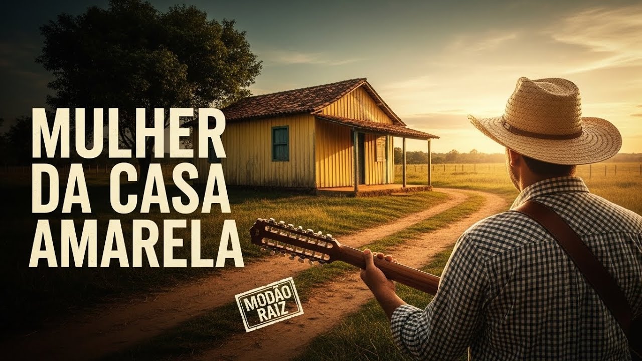 A MULHER DA CASA AMARELA — Modão Raiz (Pagode de Viola)