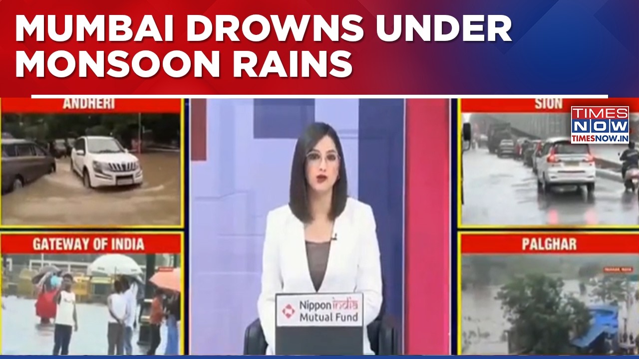 Ground Report From Mumbai: Flooded Roads, Traffic Chaos; Monsoon Disrupts Daily Life