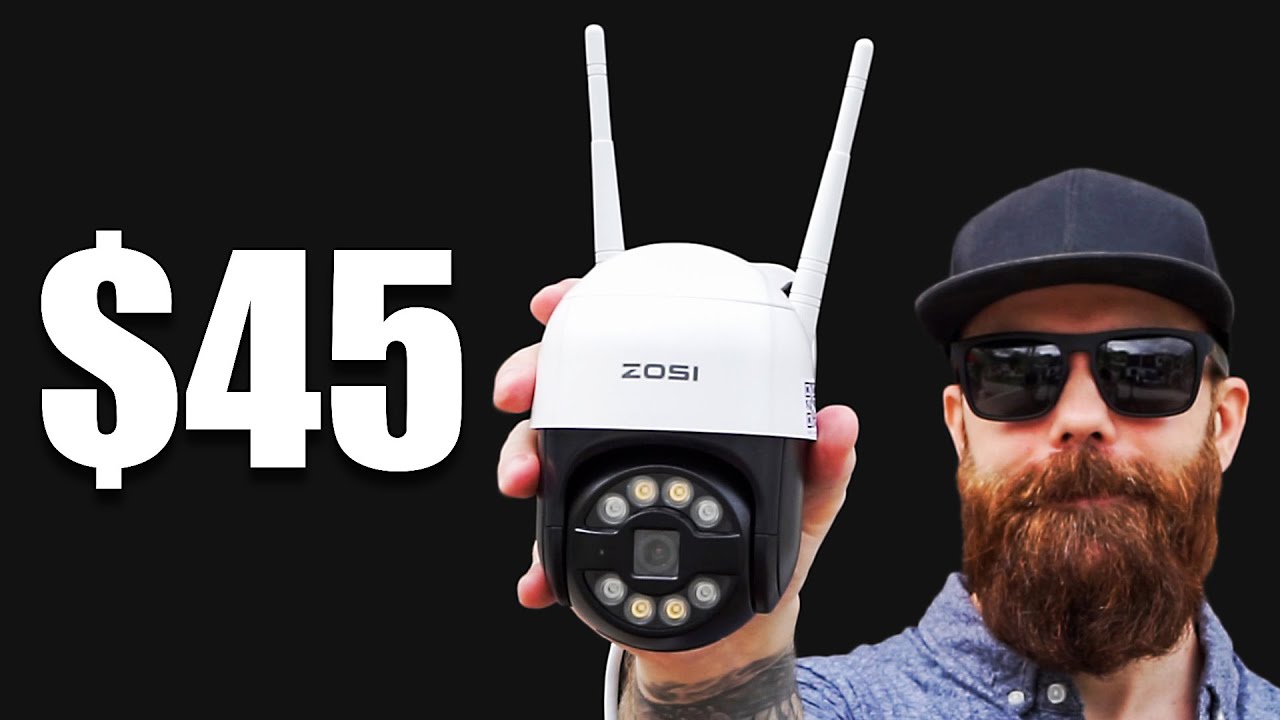 Zosi C289 Pan/Tilt WiFi IP Security Camera Review
