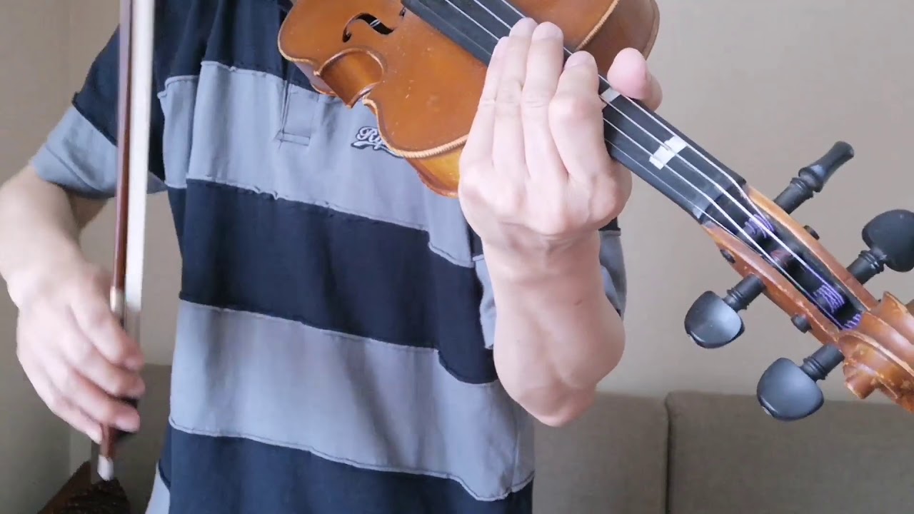 A Tune A Day for Violin Book3 Chapter IV Third Position fingering