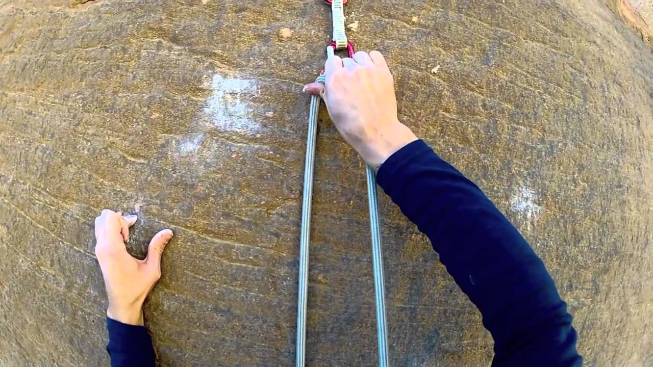 Climbing in Timna - 6b Slab with a GoPro Hero2 on my helmet