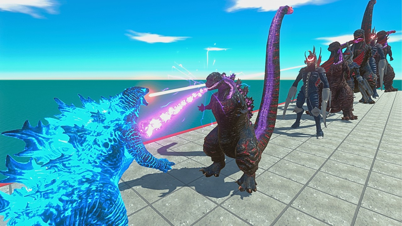 All New Kaiju vs 10 Levels of Old and New Shin Godzilla and Gigan - ARBS Size Comparison