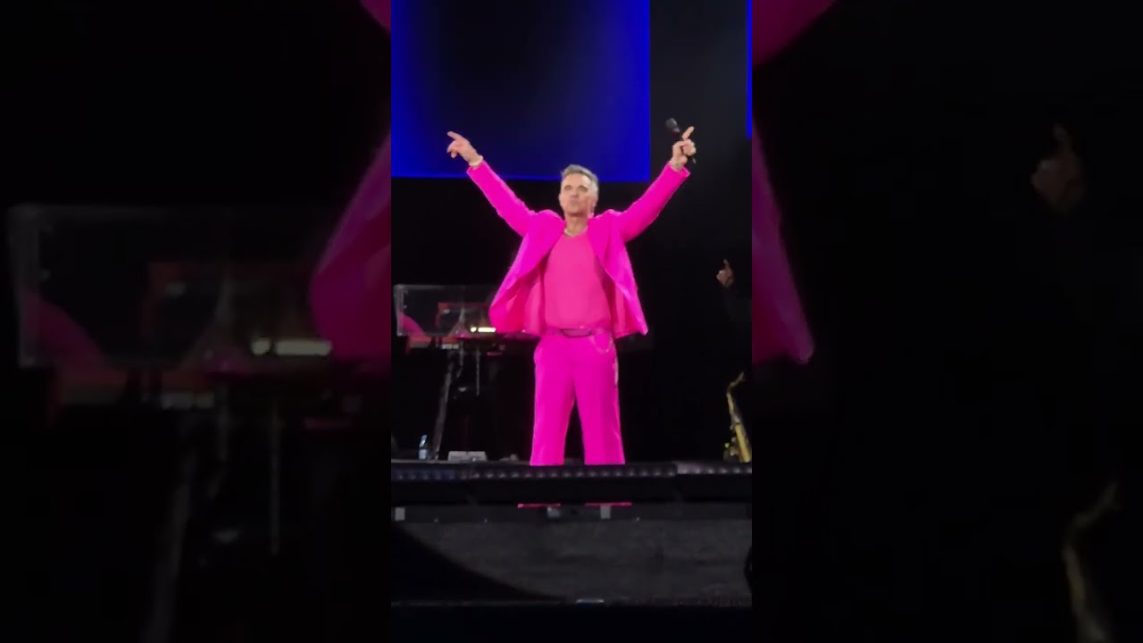 Robbie Williams: Band-Medley (Sweet Dreams, YMCA, Rappers Delight)| Live in Berlin[Tag 1], 22.7.2025