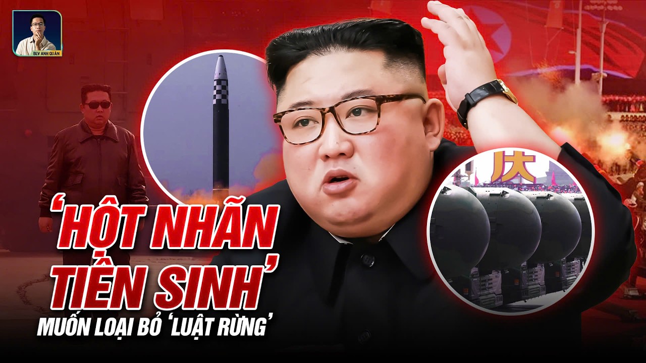 THÔNG ĐIỆP GÂY SỐC CỦA KIM JONG UN VỀ VŨ KHÍ HẠT NHÂN, ‘CÁC QUỐC GIA SẼ LÀ CON TIN CỦA LUẬT RỪNG”