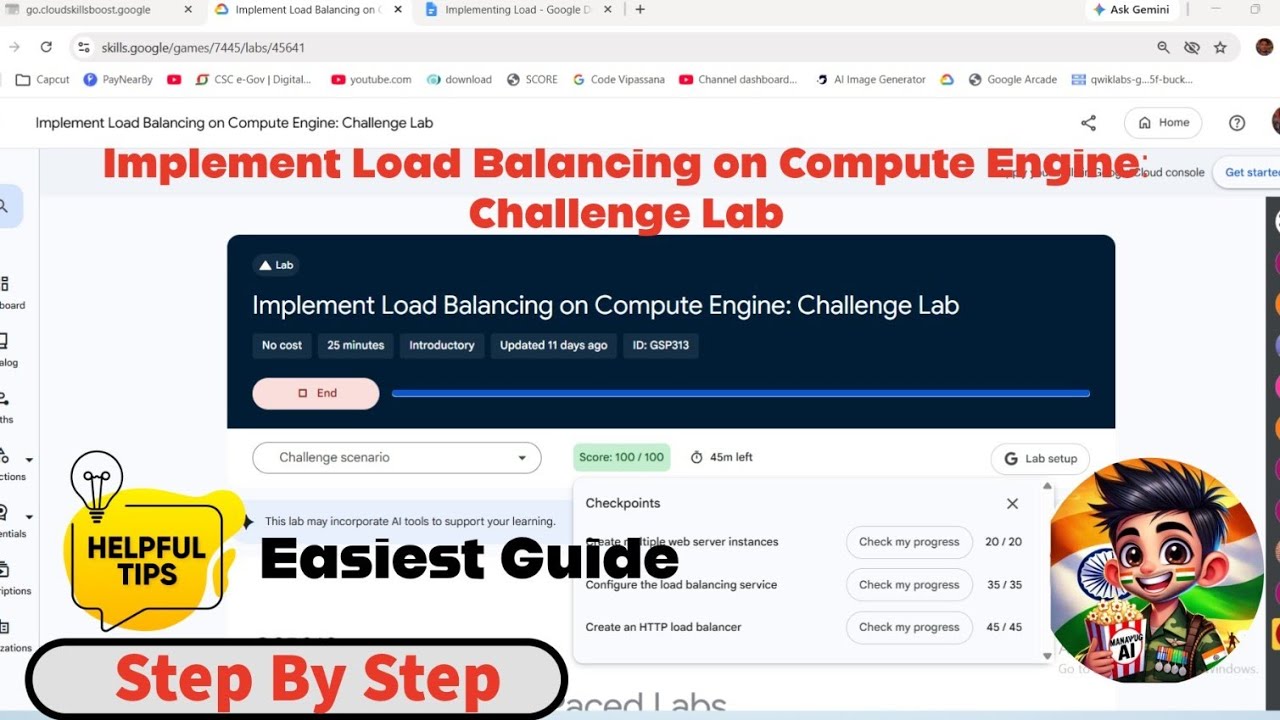 Implement Load Balancing on Compute Engine Challenge Lab #qwiklabsarcade2026 #GSP313