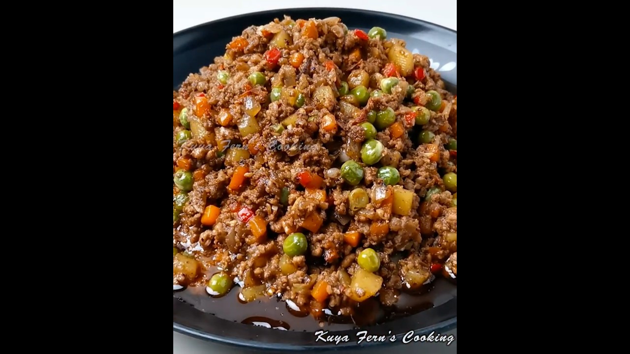 DI MO AAKALAING MAPAPA-DAGDAG KA NG SINAING PAG GANITO ANG PAGKAKALUTO MO SA PORK GINILING!!!