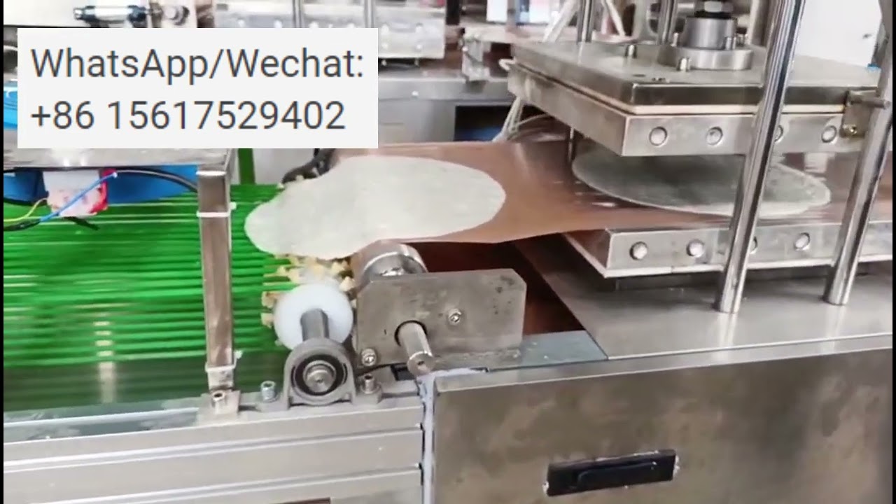 Chapati Presser Roti Tortilla Making Machine Pita Bread Paratha Roll Maker #tortilla #chapatimaker