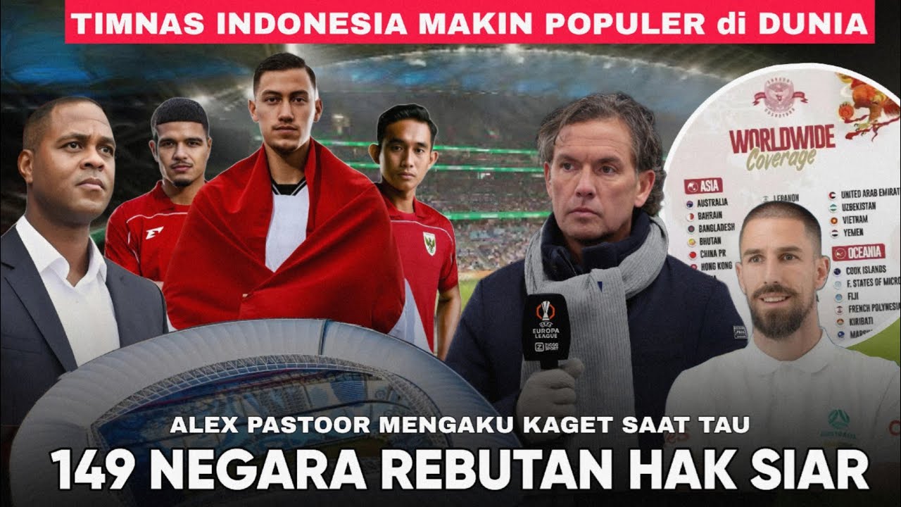 Pastor Kaget 149 Negara Rebutan Hak siar Indonesia vs Australia ?? Saatnya Jungkalkan Raksasa Asia