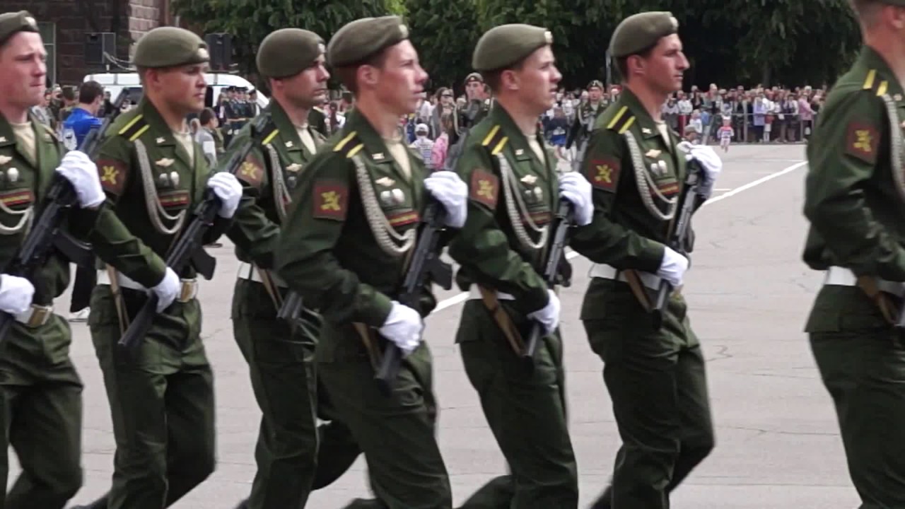 Выпуск офицеров - зенитчиков в Смоленске