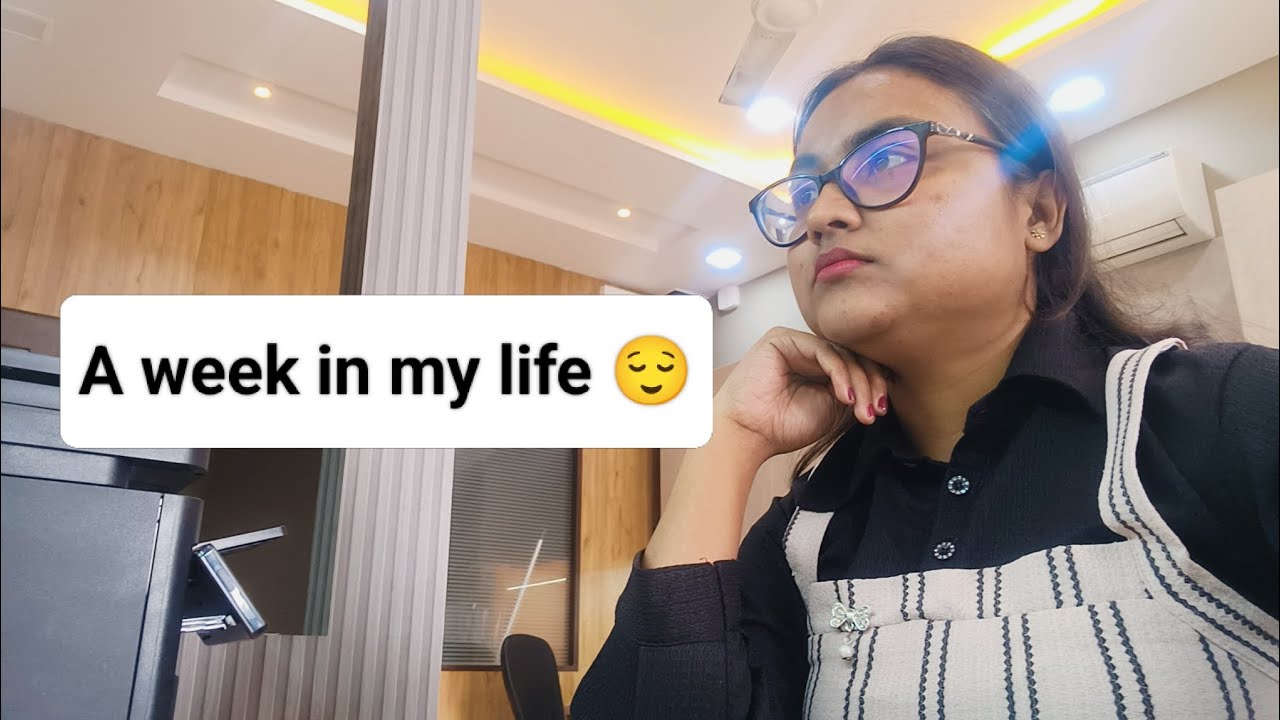 A week in my life #livingalone #livingaloneinindia