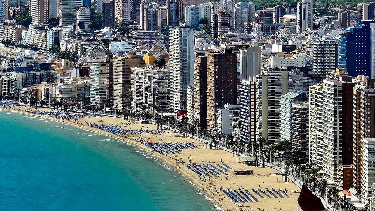 Benidorm, septembrie 2025. Vacanța în Spania - partea a 2-a.   4K