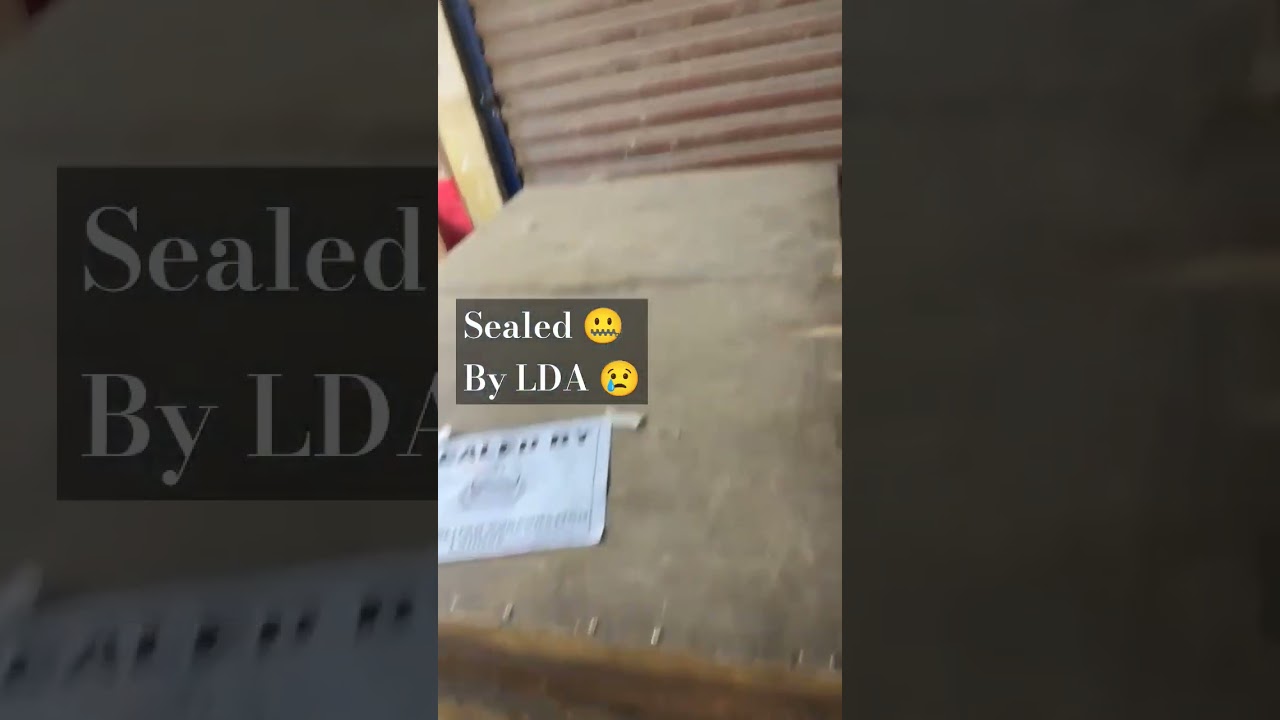 Sealed by LDA #lda #lahore #authortube #contentcreator #reelsvideo #reels #youtuber #shorts #tiktok