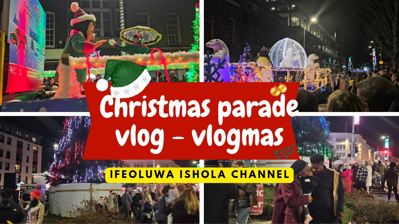 Swansea Christmas Parade 2025 🎄| Is This the Best Christmas Parade in Wales? |Vlogmas in Wales