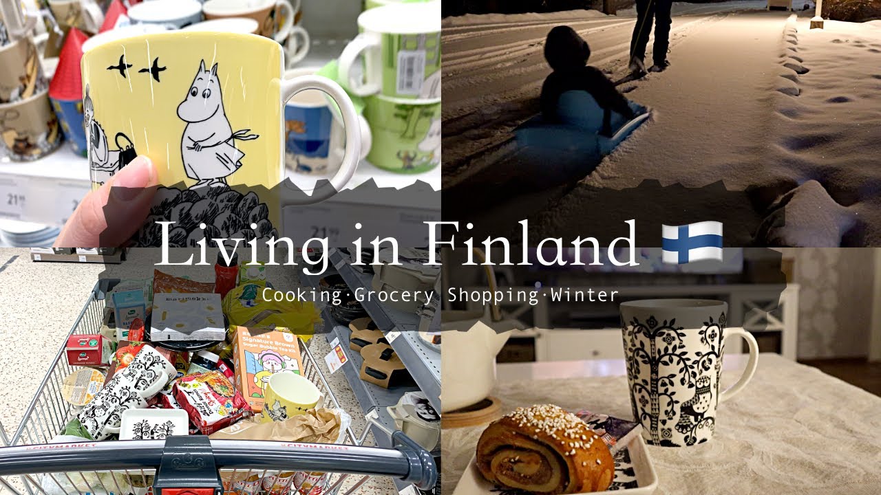 Финский влог #21 🇫🇮 Покупка продуктов, Готовка, Новые кухонные ножи, Зима ❄️ Повседневная жизнь