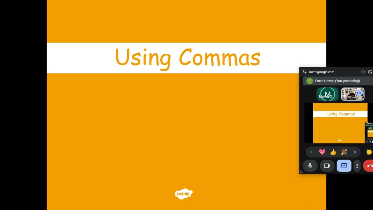 Using Commas منهج اماراتي صف ثاني 