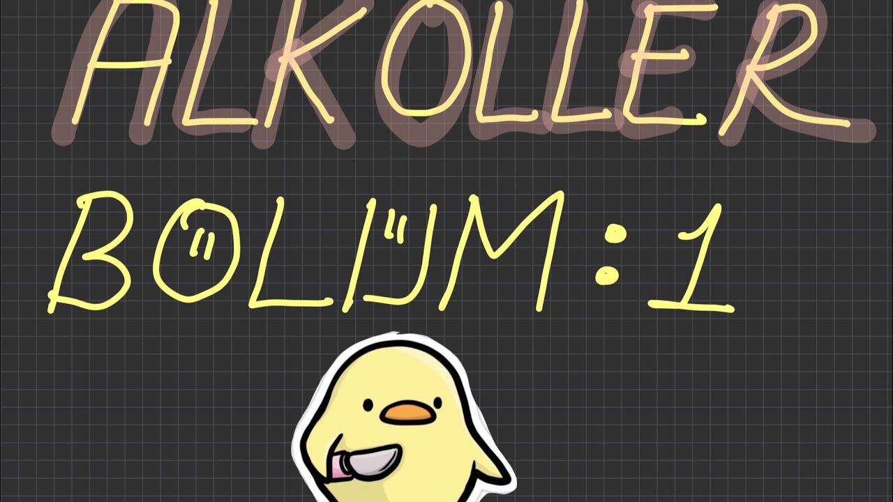 FONKSİYONEL GRUPLAR  | ALKOLLER PART1