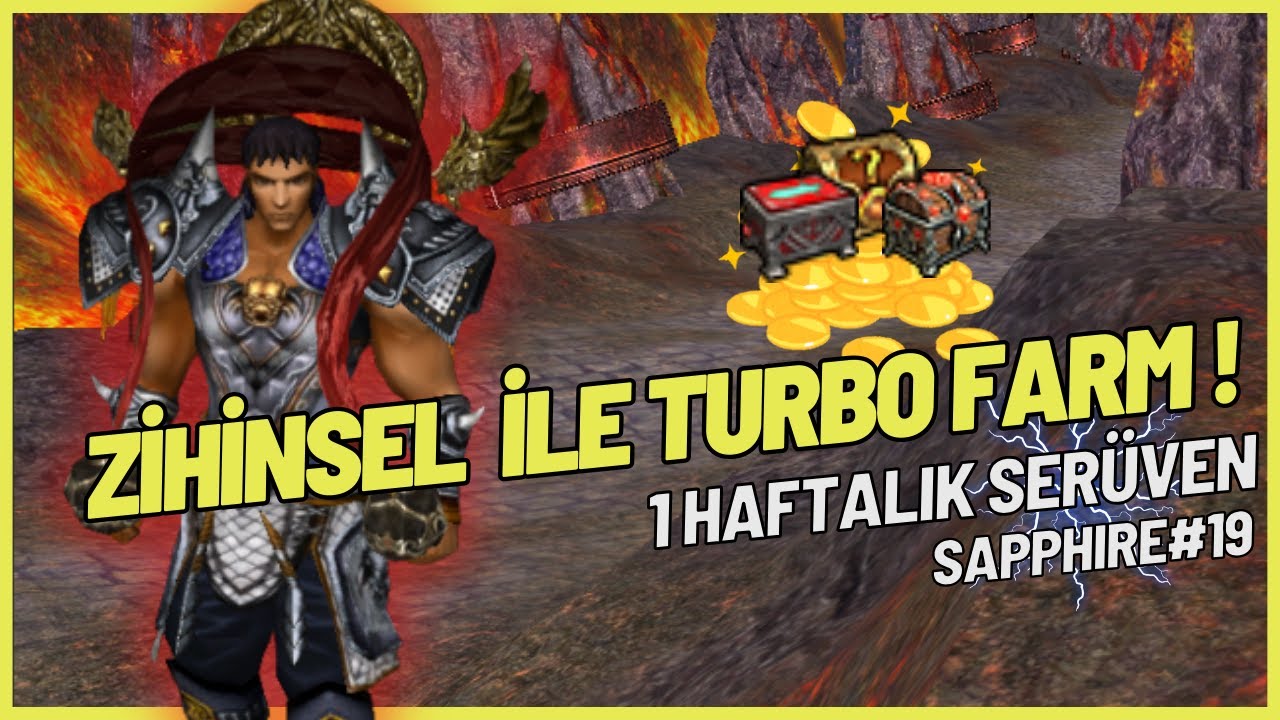 Metin2 Safir Star #19 – ZİHİNSEL İLE TURBO FARM !