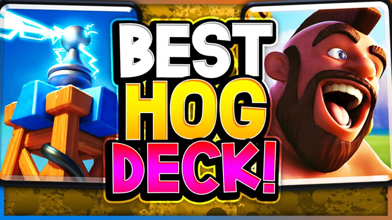 TOP 100 LADDER with 2.8 HOG CYCLE in CLASH ROYALE!