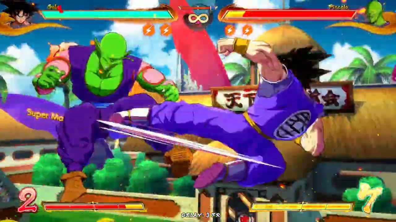 [DBFZ] BASE GOKU HAVE A 0 BAR SPARKLESS TOD!!...
