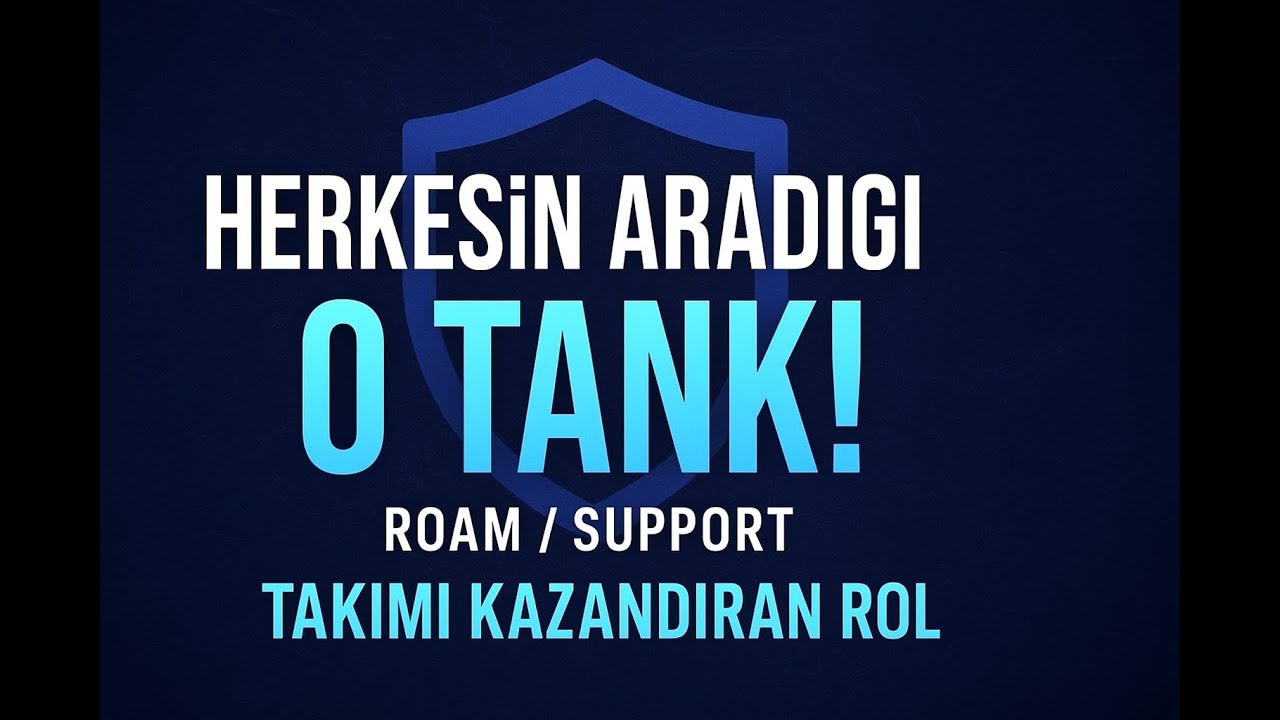 HERKESİN ARADIĞI O TANK BULUNDU!  | MLBB Roam & Support Rehberi