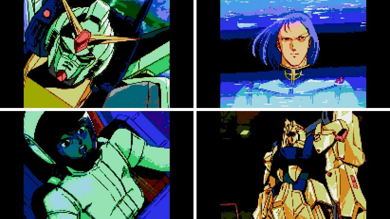 【NES風 MAD】機動戦士Ζガンダム 「水の星へ愛をこめて」【8bit】