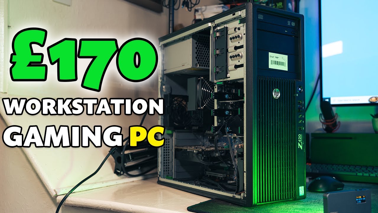 PC Gaming on the Cheap - &pound;170 Budget HP Workstation