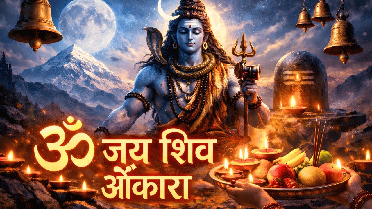 ॐ जय शिव ओंकारा | Shiv Aarti for Peace, Positivity & Success | Har Har Mahadev