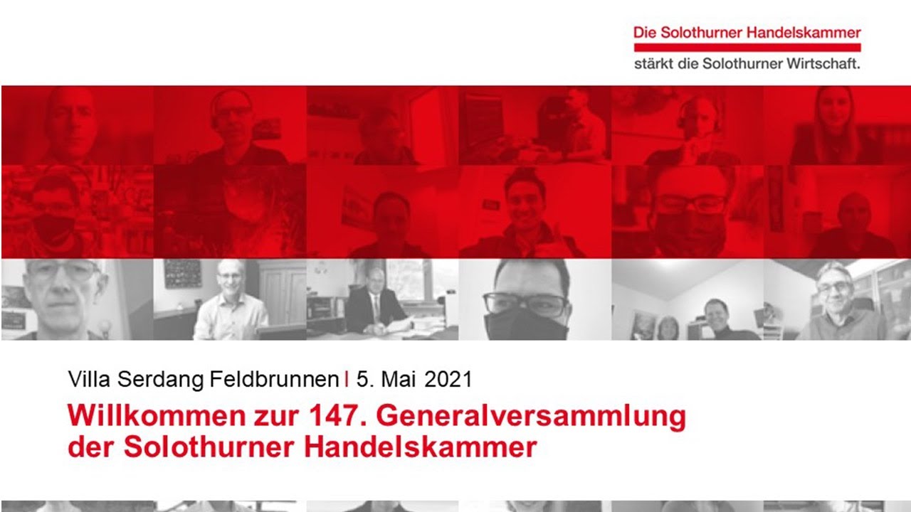 147. Generalversammlung der Solothurner Handelskammer