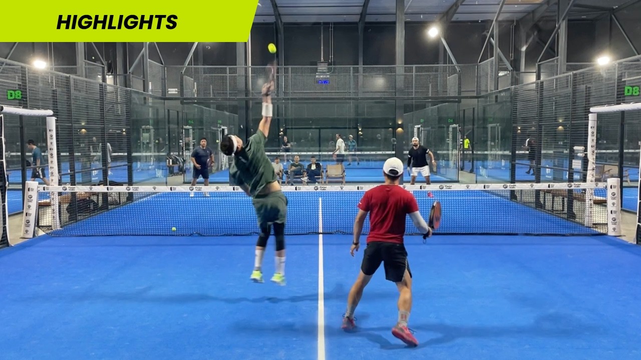 Level 4 Padel Gameplay | Advanced Intermediate | Training Match Highlights | The Padel Guy