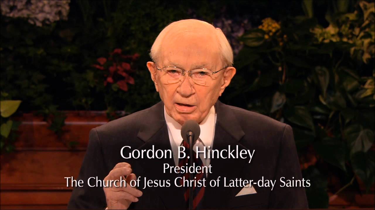 Las Cosas de las Que Tengo Convicción - Gordon B. Hinckley - HD