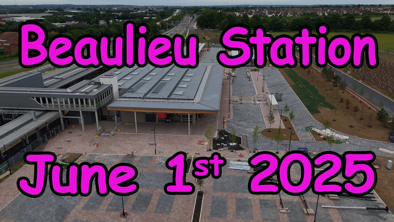 Beaulieu Park Station - June 2025 Construction Progress