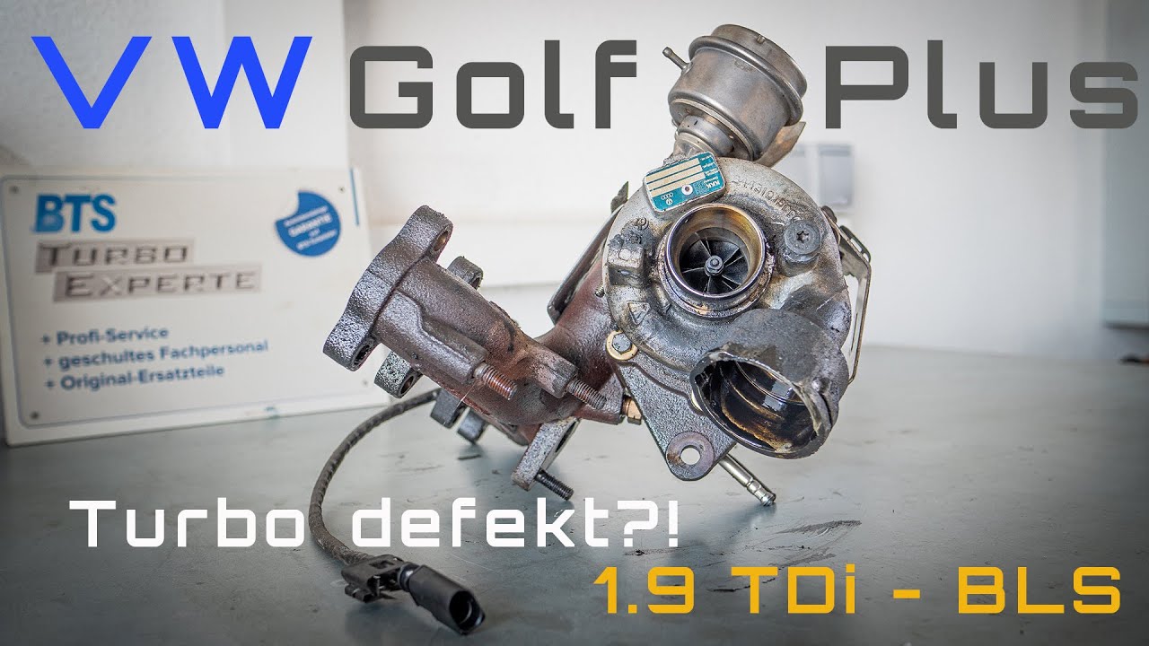 VW GOLF V 1.9 TDI BLS - Turbolader kaputt | Diagnose | Reparatur