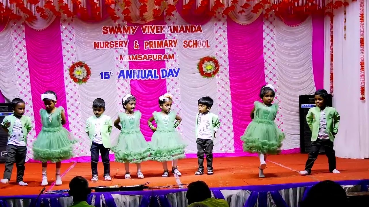 KokKu Para Para Song by LKG Kids in16th Annual Day