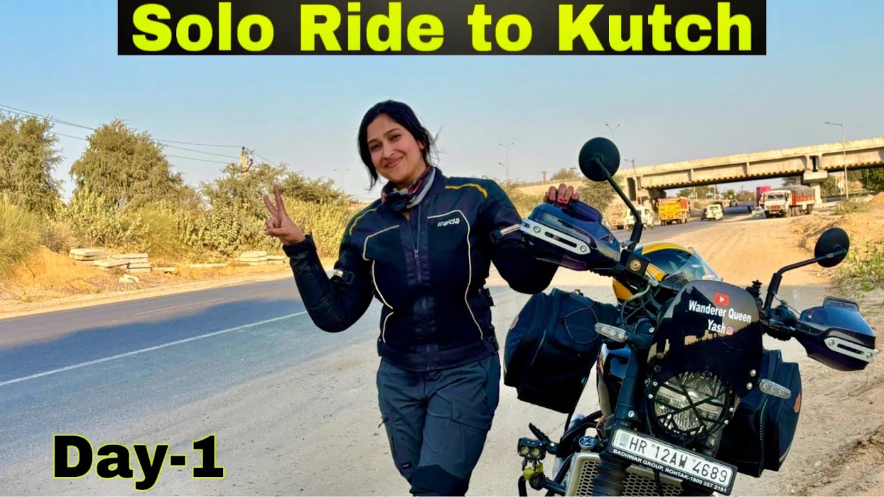 Day- 1 Rohtak to Road to Heaven Ride 400km / Gujrat / Kutch / Dolavira