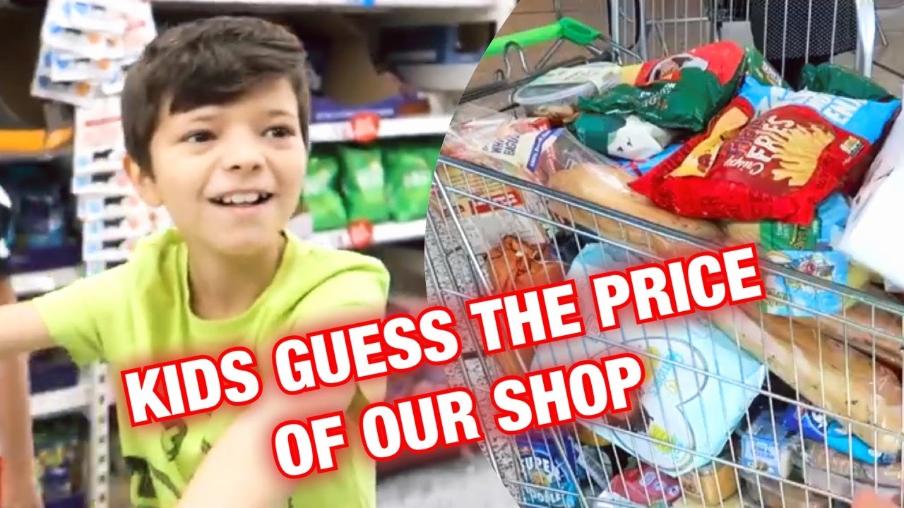 MASSIVE ASDA SHOP GUESS THE PRICE!?