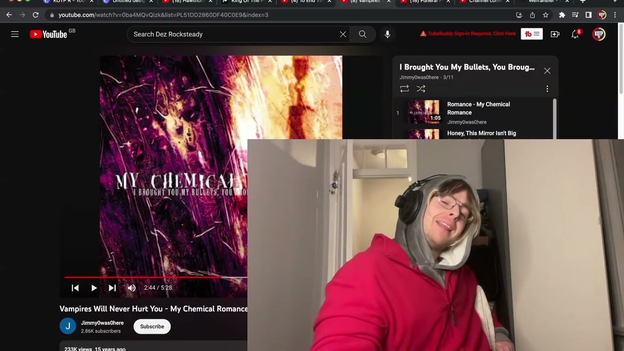 My Chemical Romance - Vampires Will Never Hurt You |REACTION