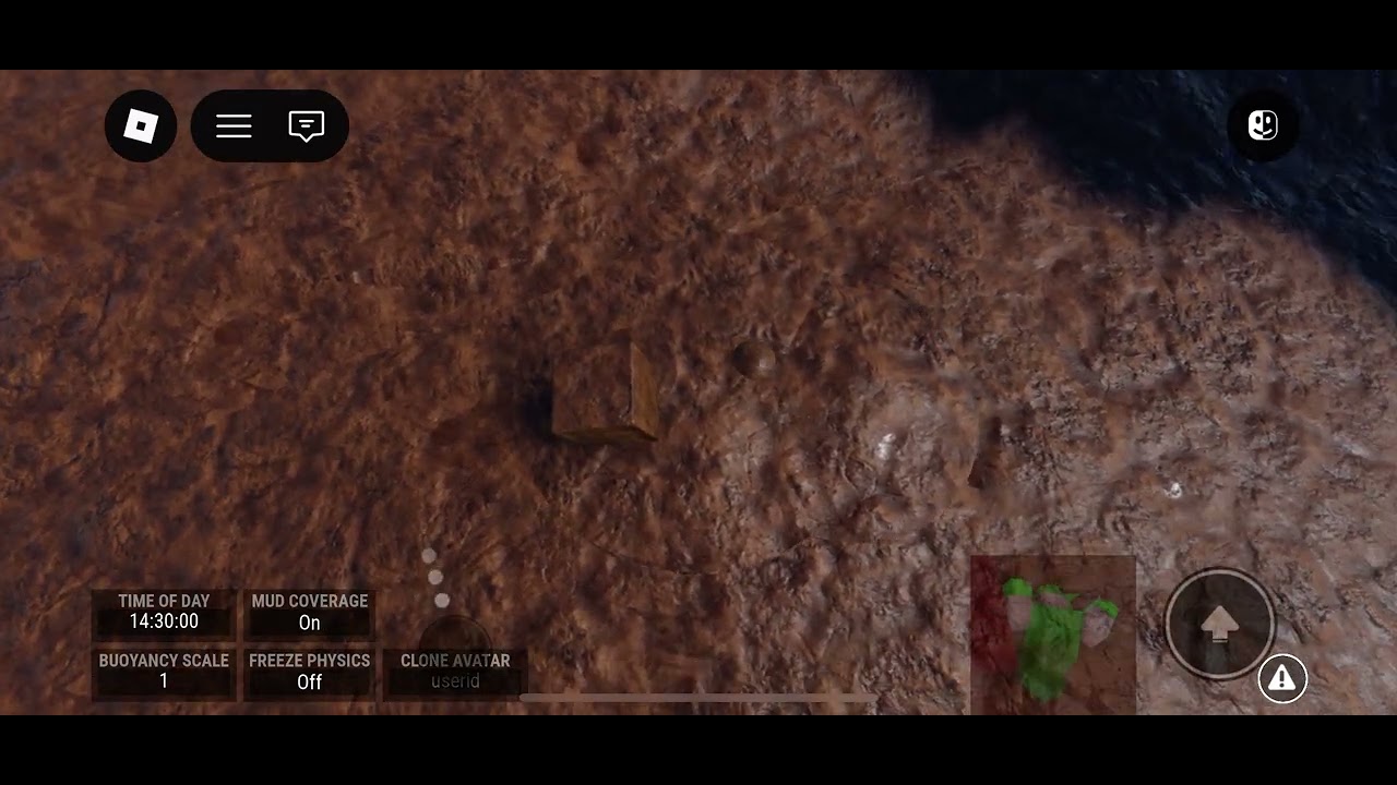 Cute noob girl in quicksand