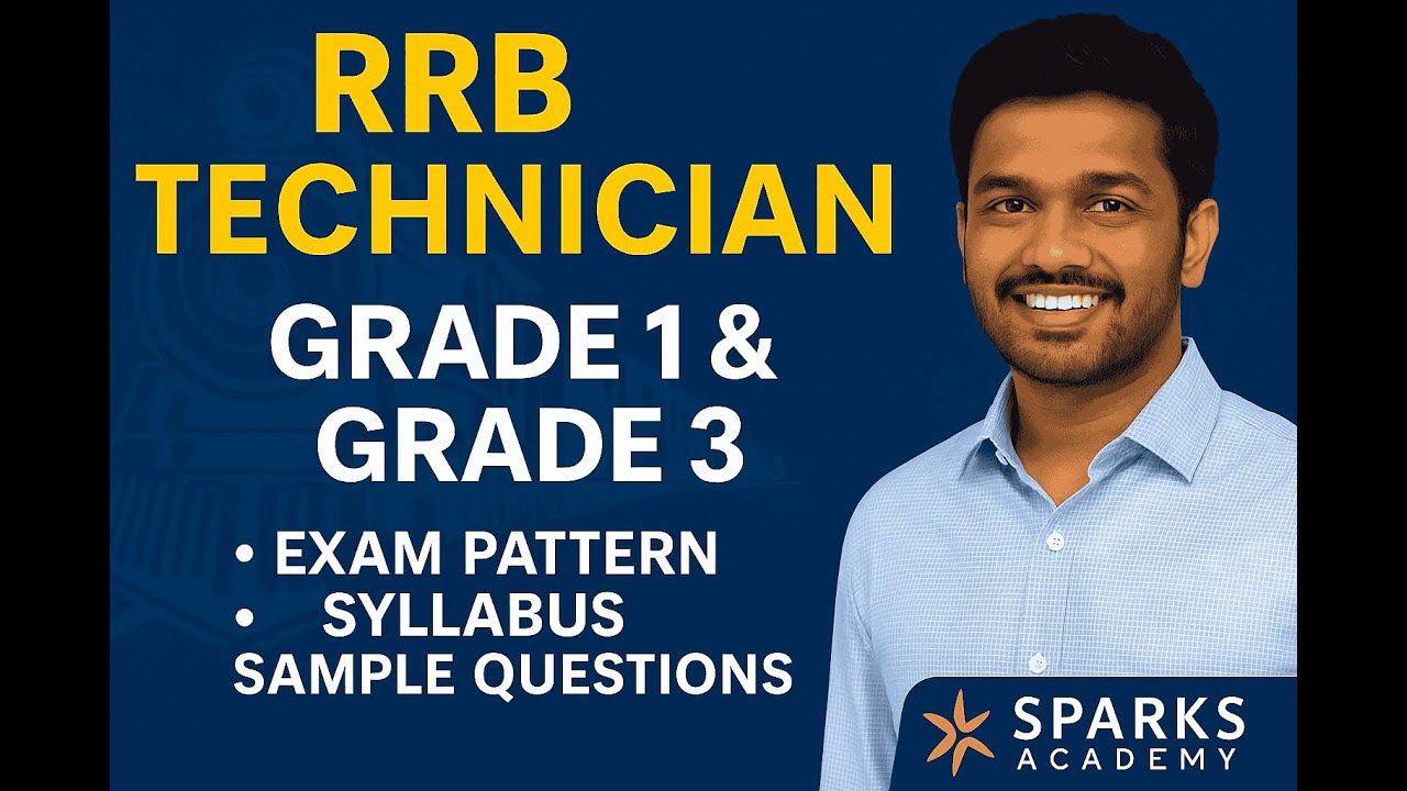RRB Technician Grade 1 & Grade 3 | Exam Pattern, Syllabus & Sample Questions in Tamil