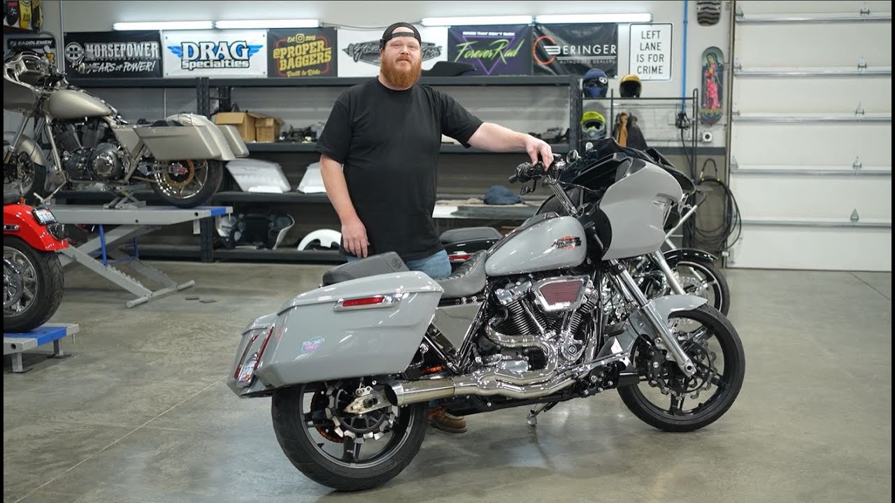 Forever Rad и @schamberlin5150 дарят вам OEM Plus с @harleydavidson Road Glide 2024 года.