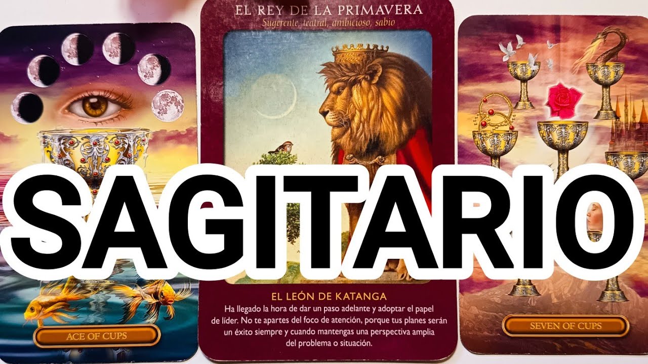 SAGITARIO TUS OJOS NO LO VAN A CREER...NO SABRAS SI REIR O LLORAR 😮➡️TODO LO Q SE VIENE ES FUERTE