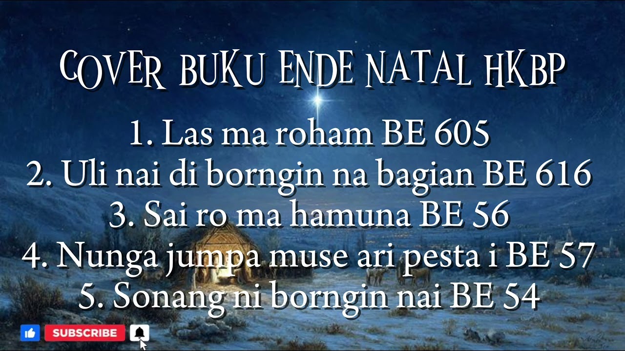 Cover buku Ende Natal hkbp