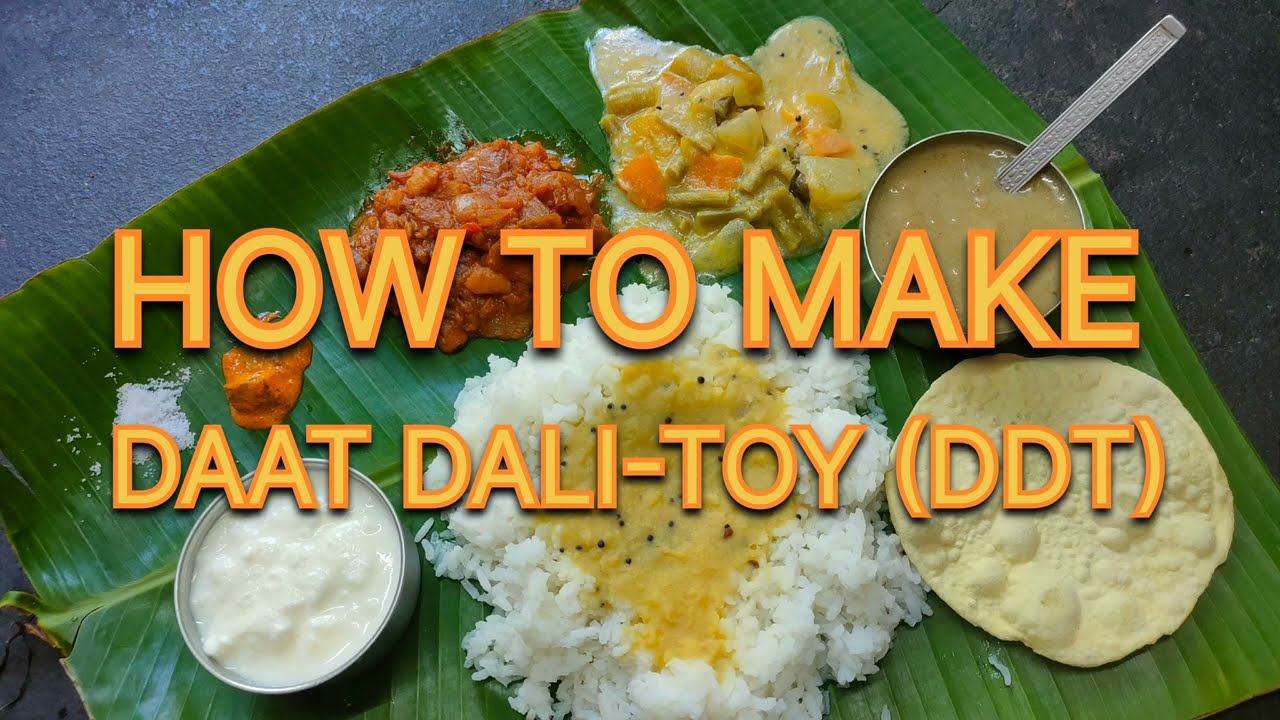 Daat Dalitoy a.k.a DDT (Thick Daal Stew) - Authentic GSB Konkani Cuisine