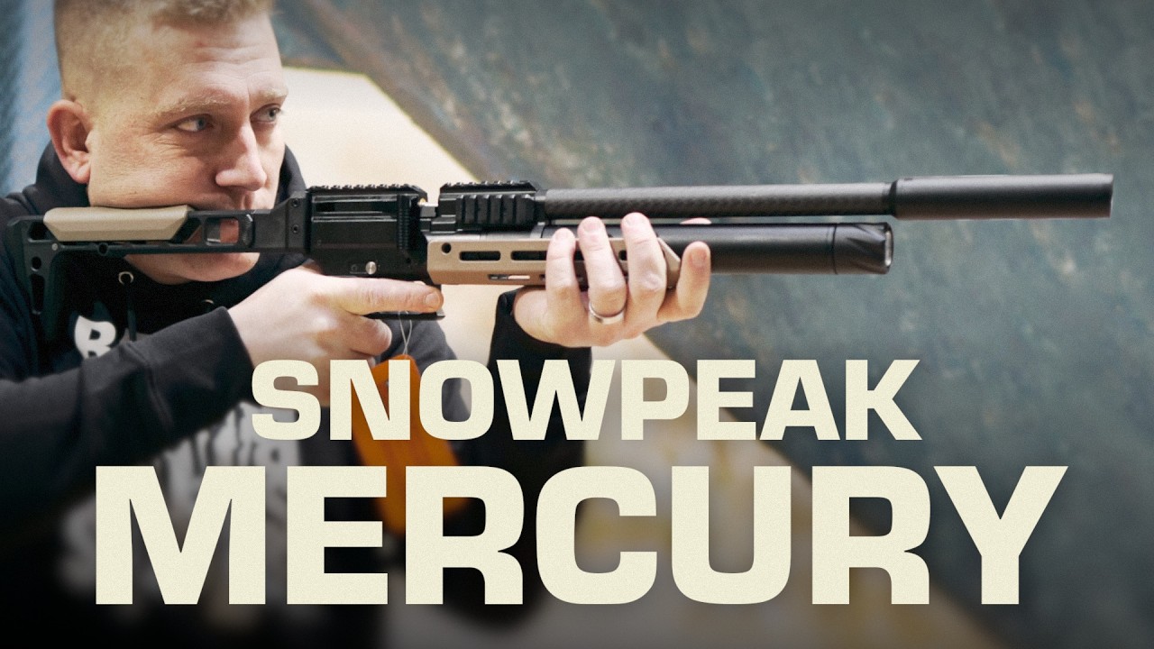 LEVNÉ, KOMPAKTNÍ, SILNÉ | PCP Vzduchovky Snowpeak AP900 / AP1000 Mercury